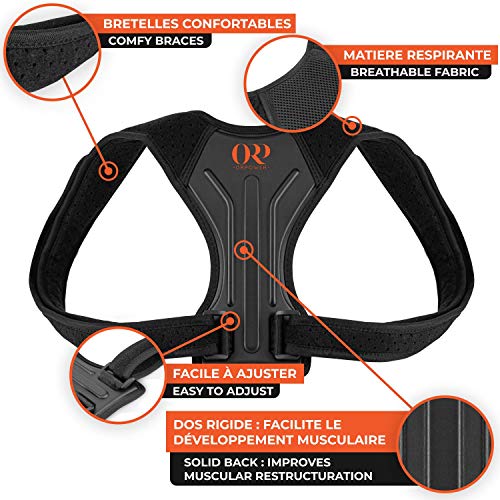 ORPOWER Hamaca para el Cuello Antiestrés, Corrector de Posturas, para Aliviar el Dolor, Dolor de Espalda, Dolor de Cuello, Enderezar la Espalda, Efecto Masaje y Relajación Cervical, Talla Única H/M