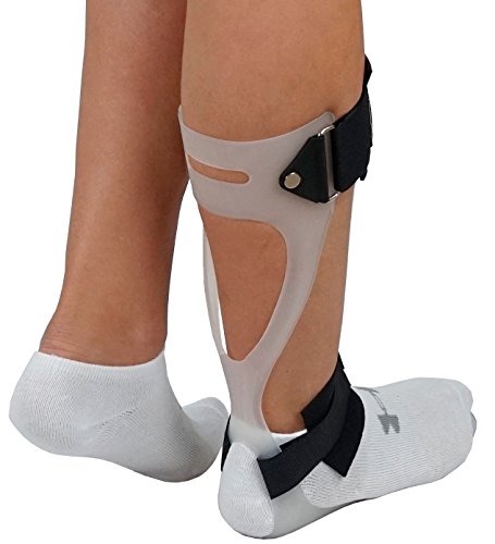 ORTONYX Ortesis de tobillo-pie AFO Support Foot Drop Brace - Derecha X-Large Blanco