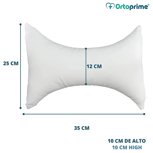 OrtoPrime Almohada Cervical de Viaje Mariposa - Cojín Reposacabezas Viaje - Almohadas Cervicales de Descanso - Cojín Cervical de Viaje - Funda lavable Extraíble