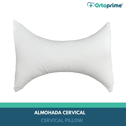 OrtoPrime Almohada Cervical de Viaje Mariposa - Cojín Reposacabezas Viaje - Almohadas Cervicales de Descanso - Cojín Cervical de Viaje - Funda lavable Extraíble