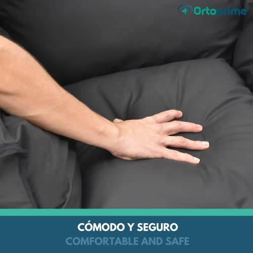 OrtoPrime Protector Cojín Antiescaras para Silla de Ruedas + Cojín Antiescaras para Sillón Relax - Previene Las Úlceras por Presión y Aumenta la Comodidad - Cojines Antiescaras Confort