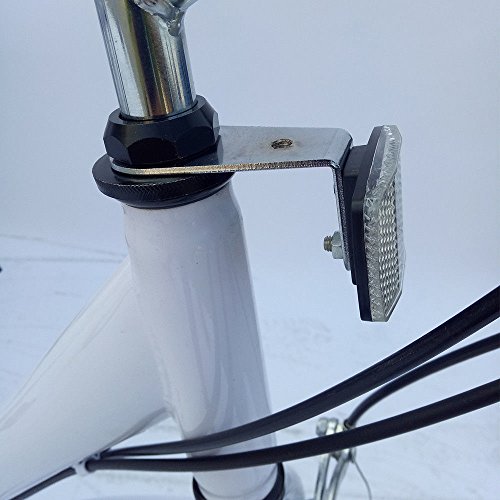 OUBAYLEW Triciclo para adulto de 24 pulgadas, 3 ruedas, 6 velocidades, para adulto, biciclo triciclo, cruise con zapatilla, color blanco