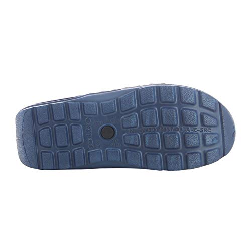 Oxypas oxyvaj3601nav Oxyva - Slip On SRC cómodo zuecos, 39/40 EU, Blue