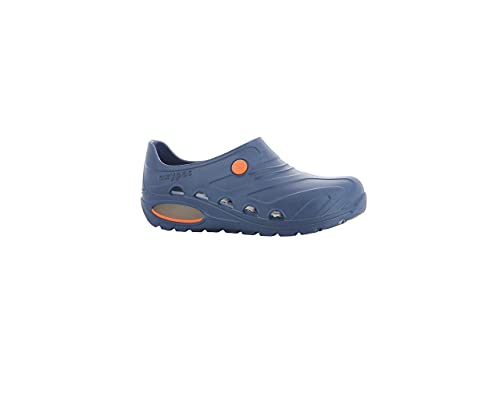 Oxypas oxyvaj3601nav Oxyva - Slip On SRC cómodo zuecos, 39/40 EU, Blue