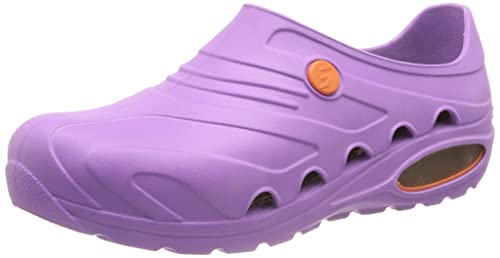 Oxypas oxyvaj3801lic Oxyva - Slip On SRC cómodo zuecos, 37/38 EU, Purple