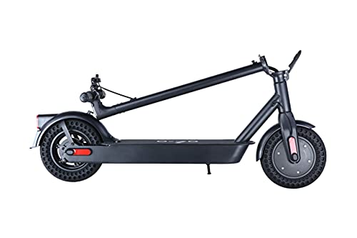 oZ-o® 10 Patinete eléctrico plegable Motor 350 W batería 10 Ah larga recorrido Ruedas 10" pulgadas FAT antipinchazos,