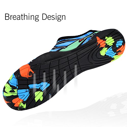 Padgene Zapatillas de Agua de Material Sintético Unisex Adulto Nuevos Zpatos de Ntación/Pies Atideslizantes Beach Zapatos/de Bceo Ocio Outdoor