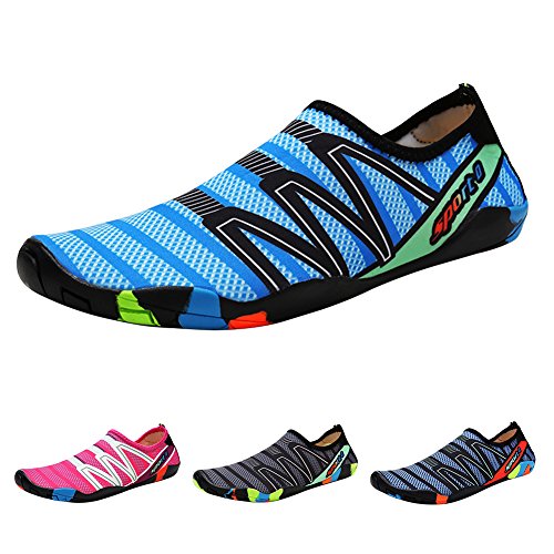 Padgene Zapatillas de Agua de Material Sintético Unisex Adulto Nuevos Zpatos de Ntación/Pies Atideslizantes Beach Zapatos/de Bceo Ocio Outdoor