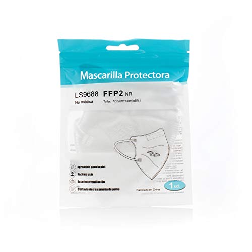 PAIDE P Mascarilla FFP2 Desechable, Talla Pequeña , 5 Capas, Homologadas CE Certificadas, Transpirables .Packs 20 Unidades. Colores y Dibujos.(C27)