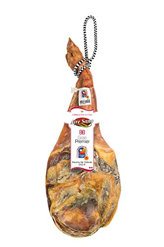 Paleta D.O.P. Teruel (4,5-6Kg) Gran Premier de Aire Sano + jamonero + cuchillo + chaira + estuche