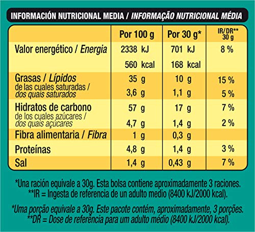 Palomitas Doble M Aspil 90g. caja 8u.