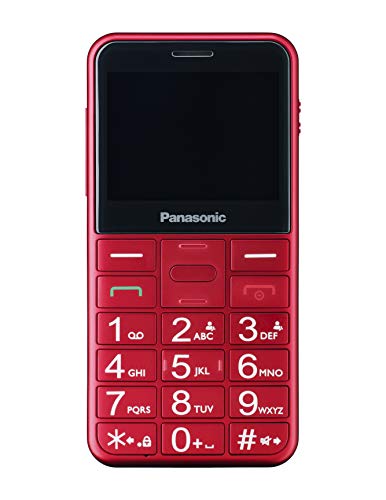 Panasonic Kx-tu150exrn New Red Easy Phone 2.4"