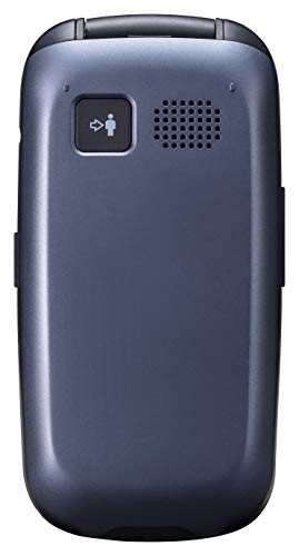 Panasonic KXTU456, Teléfono Móvil para Mayores (Pantalla Color TFT 2.4", Botón SOS, Compatibilidad Audífonos, Resistente a Golpes, Bluetooth, Cámara), Bluetooth 3.0, Linux, Azul