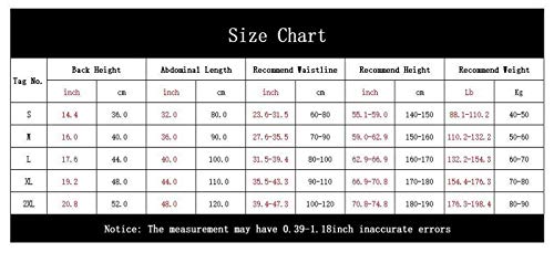 Panegy – Corrector de postura unisex, cifosis, inmovilizador de clavícula, cintura, dorsal, abdominal, ajustable, transpirable, blanco, XL(tour de taille 84-110cm)