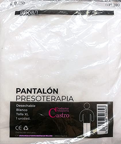 Pantalon Presoterapia desechable (pack 10 unidades)