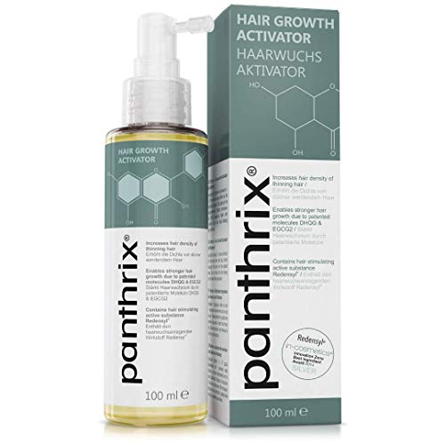 Panthrix - Activador del Crecimiento del Cabello - PRINCIPO ACTIVO PREMIADO - MADE IN GERMANY - 100ml de Spray ALTA DOSIS - Tónico para el Crecimiento Rápido del Pelo - para Hombres y Mujeres