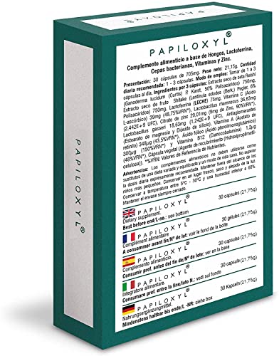 PAPILOXYL 30 capsulas Complemento Alimenticio