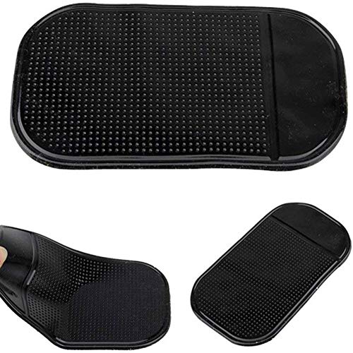 Paquete de 6 almohadillas antideslizantes de agarre para salpicadero de coche, antideslizantes, resistentes al calor, de gel adhesivo, para teléfono móvil, vehículo