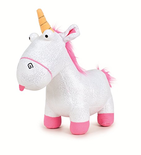 Peluche Gru 3, Mi Villano Favorito - Unicornio Fluffy con brillos 25 Cm - 760016659