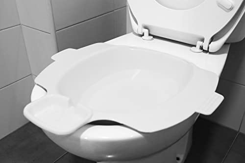 PEPE - Bidet Portatil para WC Universal, Baño de Asiento, Bidet para WC Acoplable, Bidet Inodoro, Bide Portátil para Inodoro, Bidé Portatil para WC, Bidé para WC, Bide Sanitario, Bidet Adaptable WC