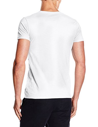 Pepe Jeans GOLDERS Camiseta para Hombre, Blanco (Optic White 802), Medium