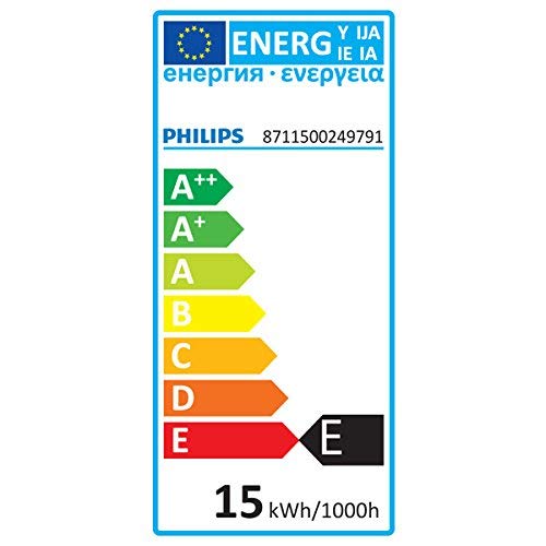 Philips Bombilla incandescente para aparatos 8711500249791- Lámpara (15 W, Electrodoméstico, E14, 1000 h, Transparente, 1 año(s))