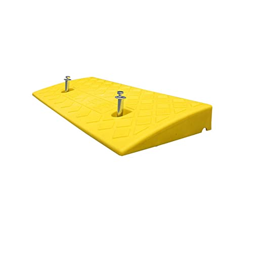 Piñones, Almohadillas Para Cuestas De Alquiler Rampasas Hospital Rampasas Rampasas Para Sillas De Ruedas Rampasas Servicio Rampasas Umbral De Movilidad Rampasas Para Acc(Size:7CM,Color:Amarillo)