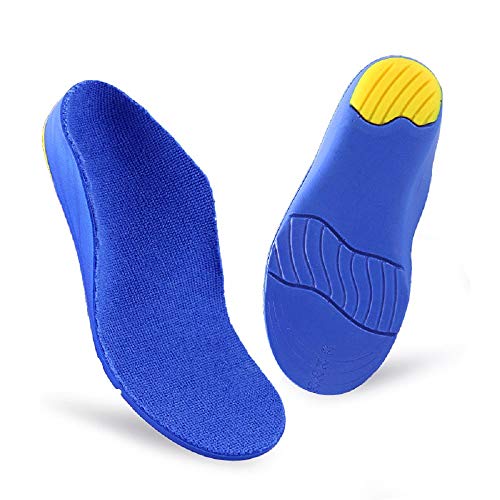 Plantillas Ortopédicas Para Niños Comfort Athletic Poly Urethane Gel Inserciones Deportivas Para Niños Cojín Del Talón Para Pies Planos Soporte Para El Arco Dolor En El Pie -19cm