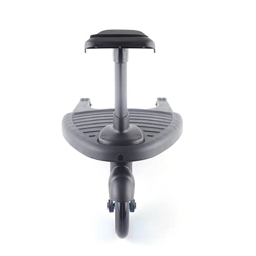 Plataforma ajustable para cochecito de bebé, 25 kg, asiento de cochecito, asiento con ruedas, asiento extraíble y montaje (azul)