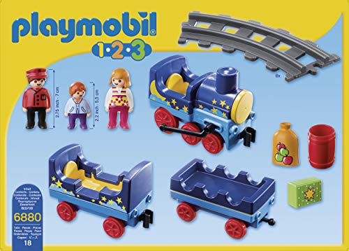 PLAYMOBIL 1.2.3 Playset, Multicolor (6880)