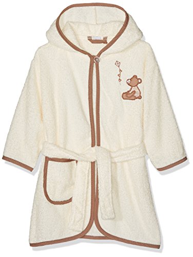 Playshoes Frottee-Bademantel Bär Bata, Beige, 134-140 para Niños