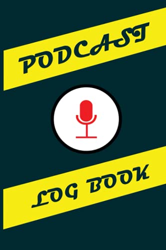 Podcast log book: Recording details of last podcast on the left book experienced