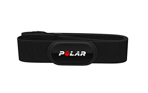 Polar H10 Sensor de frecuencia cardíaca - ANT+, Bluetooth, ECG resistente al agua con memoria interna - compatible con apps de Fitness, ciclocomputadores y Smartwatches