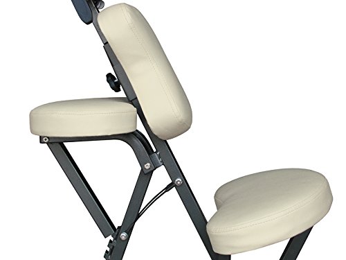 Polironeshop - Silla Pan ergonómica multifuncional para masajes, masaje shiatsu, dorsal, espalda, tatuajes, tatuadores, estética, soporte de esteticista, terapias, accesorios para tatuadores, crema