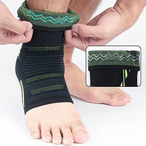 POPETPOP Tobillo Soporte de Manga Tobillo Protección de Los Huesos Calcetines Braques de Tobillo para Soporte de Pie Plantar Fasciitis Arch Support Pie Tobillo Hinchamiento L