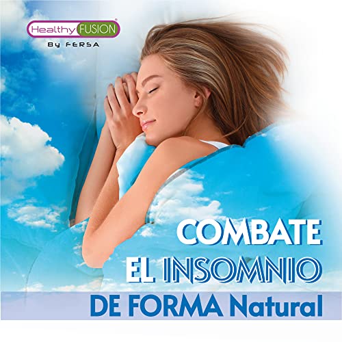 Potente Inductor del Sueño |Melatonina con Valeriana, Pasiflora, Manzanilla y L-Teanina | Concilia un sueño reparador | Elimina eficazmente el insomnio | Fórmula de liberación prolongada | 60 Caps.