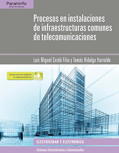 Procesos en instalaciones de infraestructuras comunes de telecomunicaciones