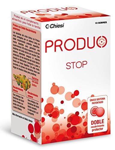 Produo Stop - Probiótico Intestinal Con Vitaminas A, B, C y E, 10 sobres