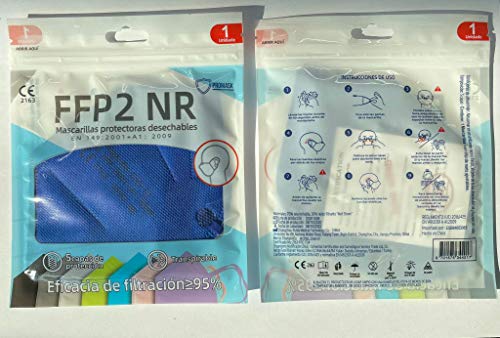 PROMASK FFP2 NR Color azul oscuro CE 2163 (10)