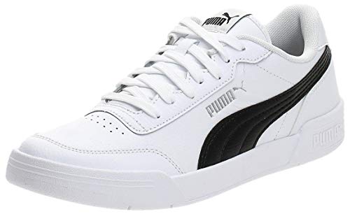 PUMA Caracal, Zapatillas Unisex Adulto, Blanco White Black, 45 EU