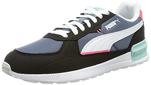 PUMA Graviton, Zapatillas Unisex Adulto, China Blue White Black Paradise Pink Eggshell Blue, 40 EU