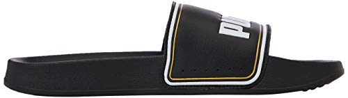 PUMA Leadcat FTR, Chanclas, para Unisex adulto, Negro (Puma Black-Puma Team Gold-Puma White), 43 EU