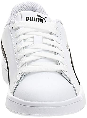 PUMA Smash v2 L, Zapatillas Bajas, para Unisex adulto, Blanco (Puma White-Puma Black), 45 EU