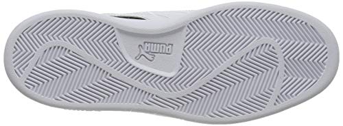 PUMA Smash v2, Zapatillas, para Unisex adulto, Negro (Puma Black-Puma White-Puma Silver), 42.5 EU