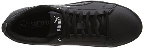 PUMA Smash Wns v2 L, Zapatillas Bajas, para Mujer, Negro (Puma Black-Puma Black), 39 EU