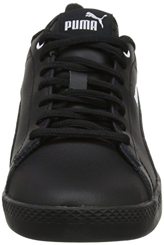 PUMA Smash Wns v2 L, Zapatillas Bajas, para Mujer, Negro (Puma Black-Puma Black), 39 EU