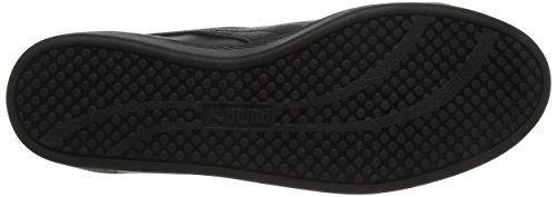 PUMA Smash Wns v2 L, Zapatillas Bajas, para Mujer, Negro (Puma Black-Puma Black), 39 EU