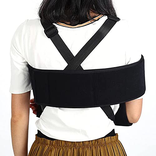 QIANMEI órtesis de Codo Sling Sling Inmovilizador de Hombros, Soporte del Manguito del rotador, Correa médica for Huesos Rotos y fracturados dislocación, esguinces, cepas de lágrimas