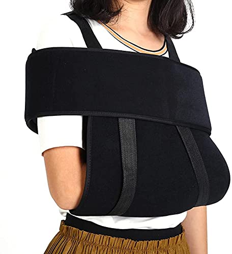 QIANMEI órtesis de Codo Sling Sling Inmovilizador de Hombros, Soporte del Manguito del rotador, Correa médica for Huesos Rotos y fracturados dislocación, esguinces, cepas de lágrimas