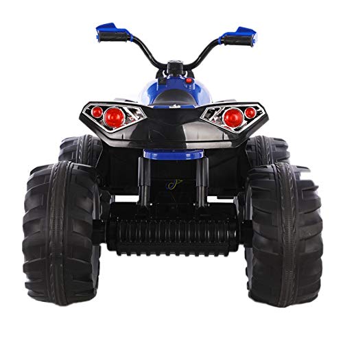 Quad eléctrico Infantil 12v - Azul . Moto eléctrica para niños con Mando Control Remoto